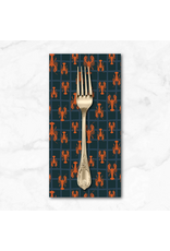 PD's Windham Collection Rocky Coast, Daily Catch in Navy, Dinner Napkin