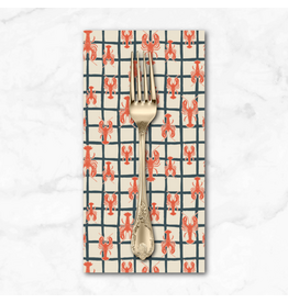PD's Windham Collection Rocky Coast, Daily Catch in Pearl, Dinner Napkin
