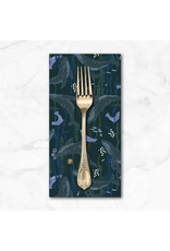 PD's Windham Collection Rocky Coast, Headwaters in Navy, Dinner Napkin