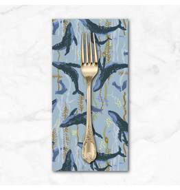 PD's Windham Collection Rocky Coast, Headwaters in Ocean, Dinner Napkin