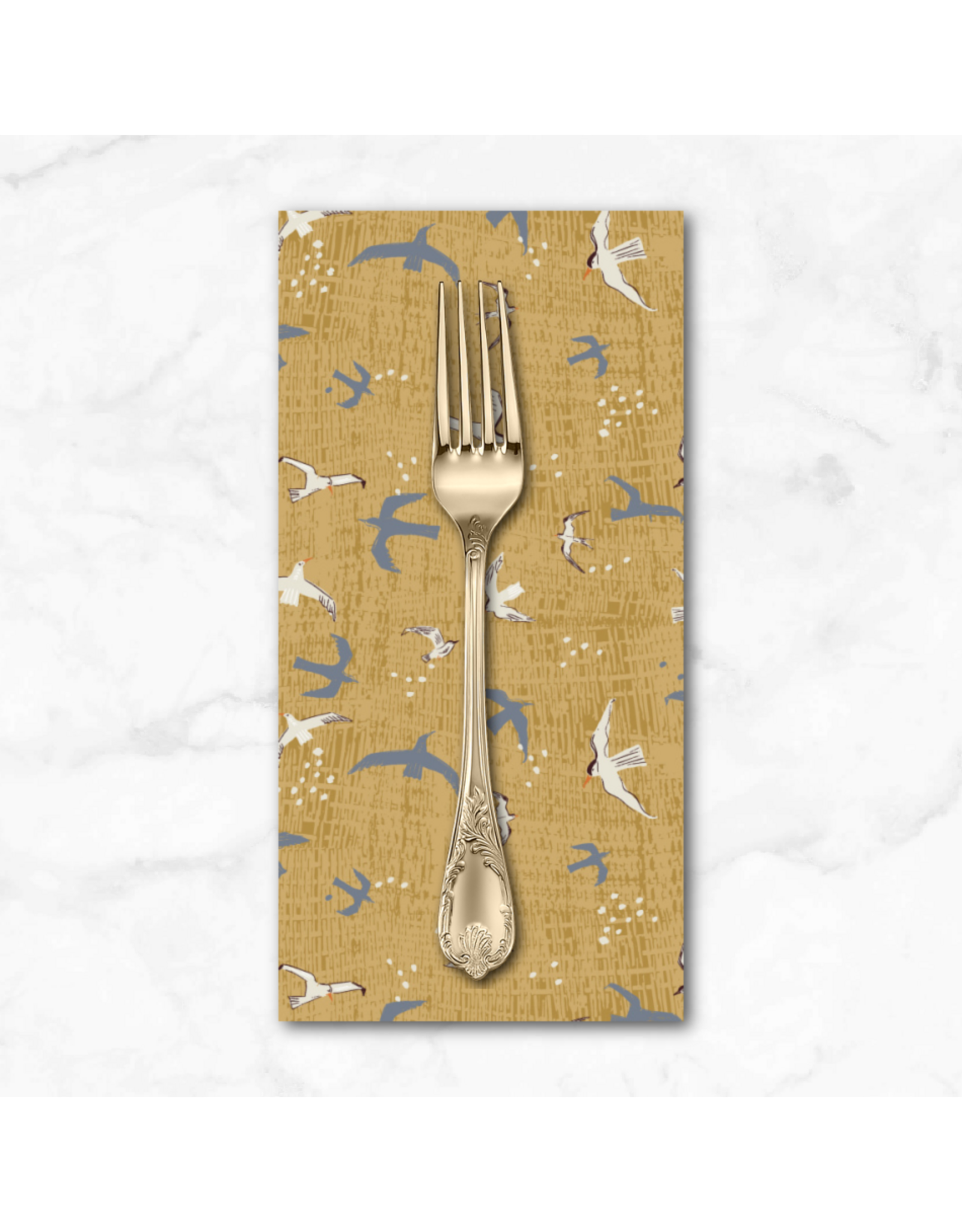 PD's Windham Collection Rocky Coast, Windswept in Sand, Dinner Napkin