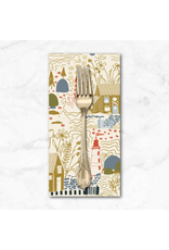 PD's Windham Collection Rocky Coast, Inverness in Ivory, Dinner Napkin