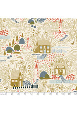 Windham Fabrics Rocky Coast, Inverness in Ivory, Fabric Half-Yards