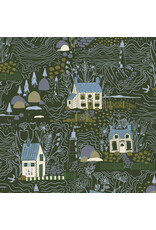 PD's Windham Collection Rocky Coast, Inverness in Seaweed, Dinner Napkin