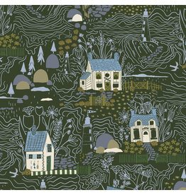 Windham Fabrics Rocky Coast, Inverness in Seaweed, Fabric Half-Yards