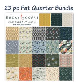 Windham Fabrics Rocky Coast Fat Quarter Bundle - 23 pc.