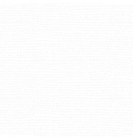 Dear Stella Moonscape in Marshmallow, White on White, Fabric Half-Yards