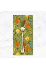 PD's Andover Collection Harvest Home, Fall Foliage in Olive, Dinner Napkin