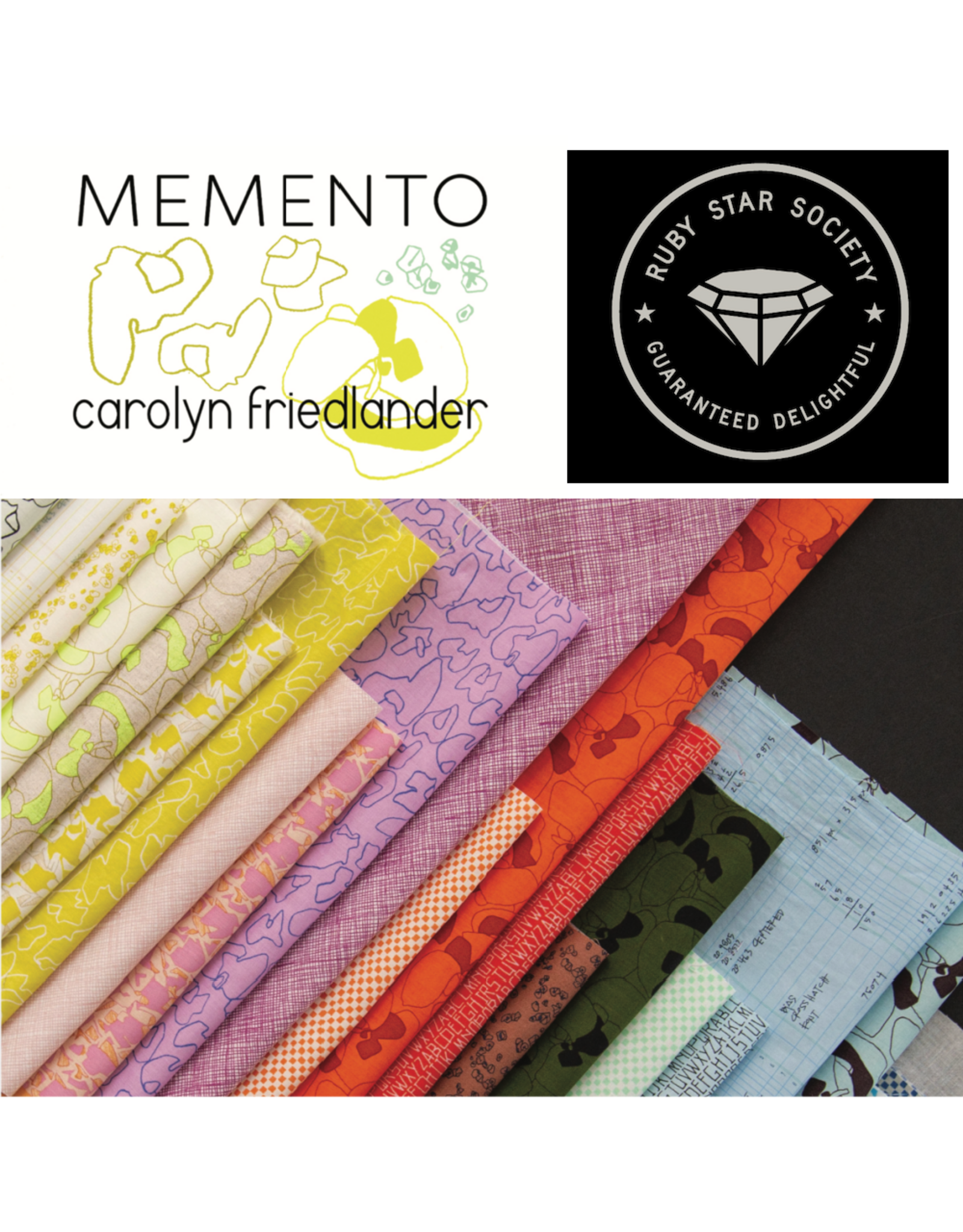 Carolyn Friedlander Memento Fat Quarter Bundle - 28 pc. full collection