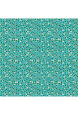 Free Spirit Stannie & Lloyd,  Ditsy in Mint, Fabric Half-Yards