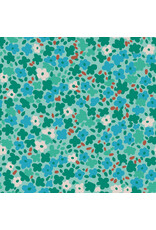 Free Spirit Stannie & Lloyd,  Ditsy in Mint, Fabric Half-Yards