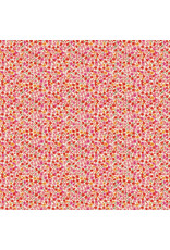 Free Spirit Stannie & Lloyd,  Ditsy in Rosehip, Fabric Half-Yards
