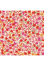 Free Spirit Stannie & Lloyd,  Ditsy in Rosehip, Fabric Half-Yards