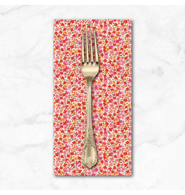 PD'S Free Spirit Collection Stannie & Lloyd, Ditsy in Rosehip, Dinner Napkin