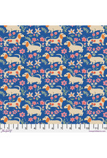 PD'S Free Spirit Collection Stannie & Lloyd, Pemberley Pups in Delft, Dinner Napkin