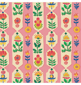 Free Spirit Stannie & Lloyd,  Primrose Path in Bloom, Fabric Half-Yards