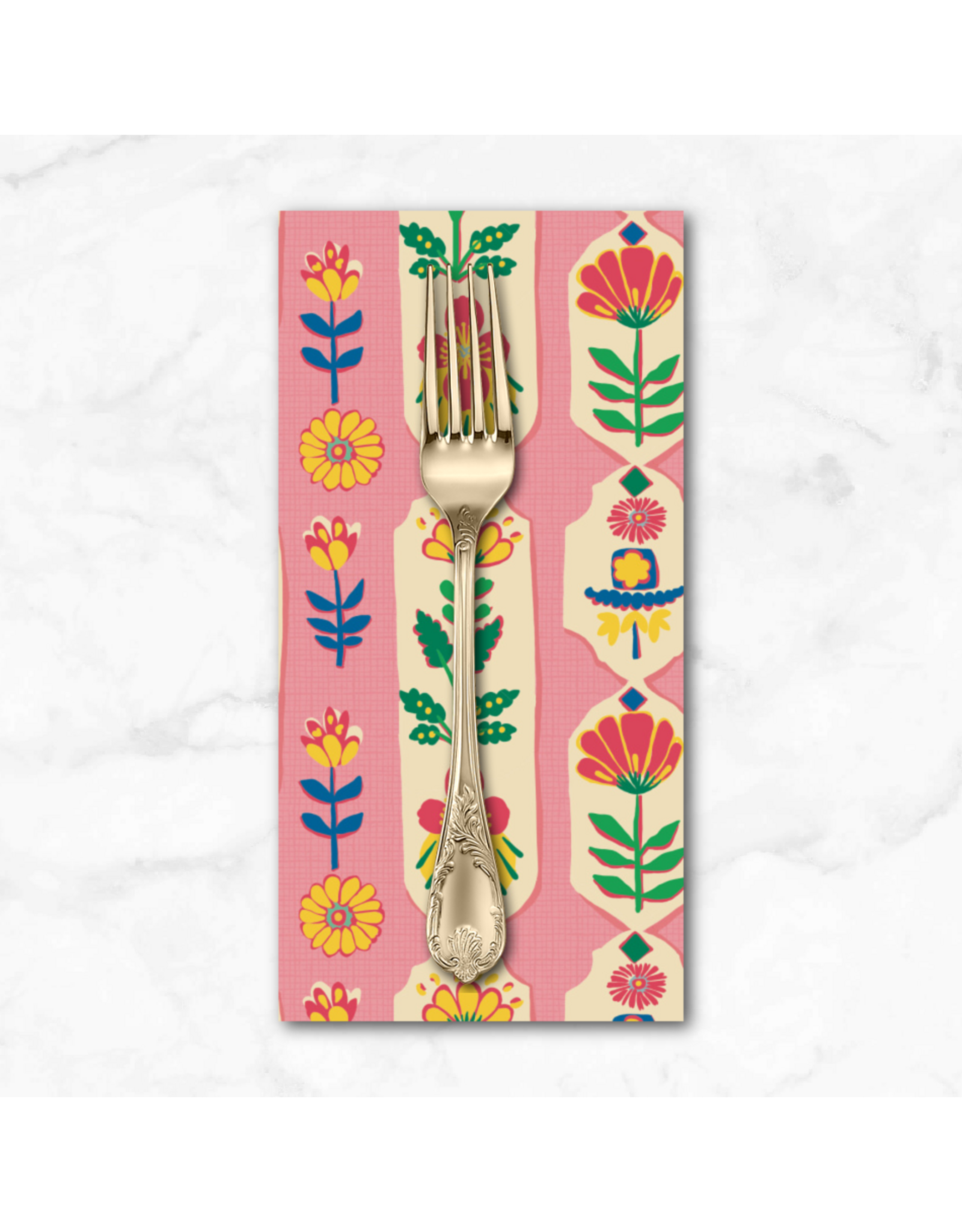 PD'S Free Spirit Collection Stannie & Lloyd, Primrose Path in Bloom, Dinner Napkin