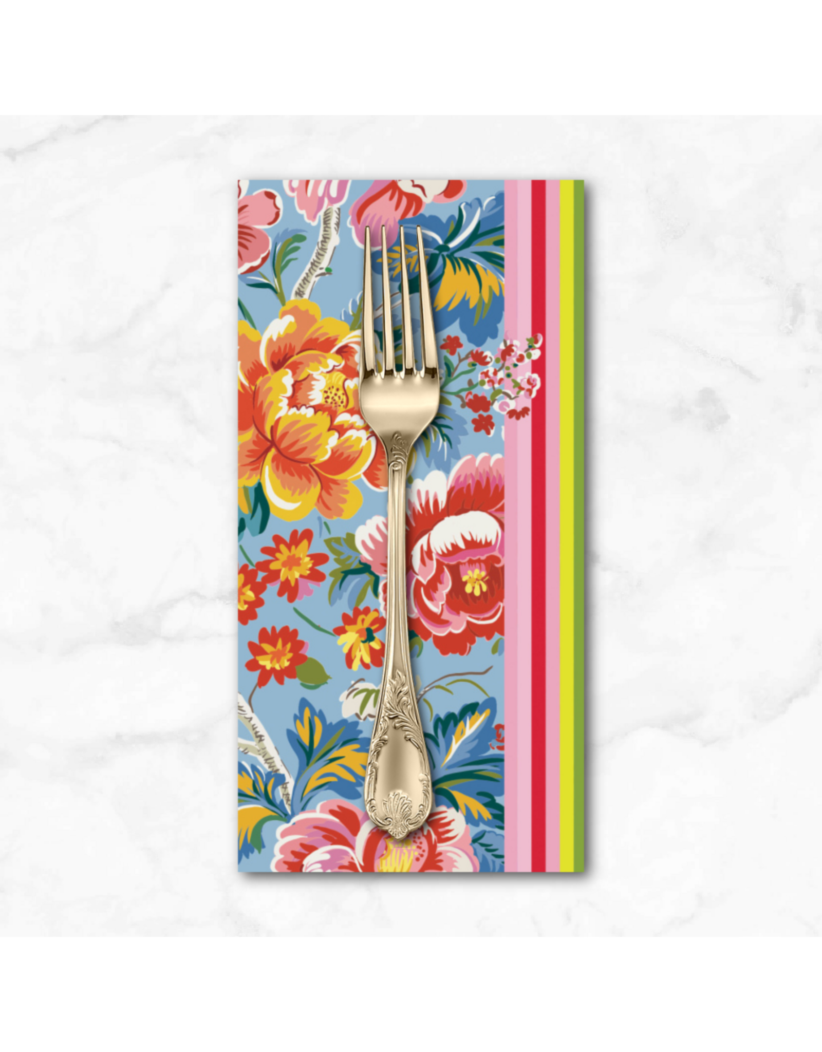 PD'S Free Spirit Collection Stannie & Lloyd, Regency Remix in Sky, Dinner Napkin