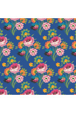 Free Spirit Stannie & Lloyd,  Spilled Tea in Delft, Fabric Half-Yards