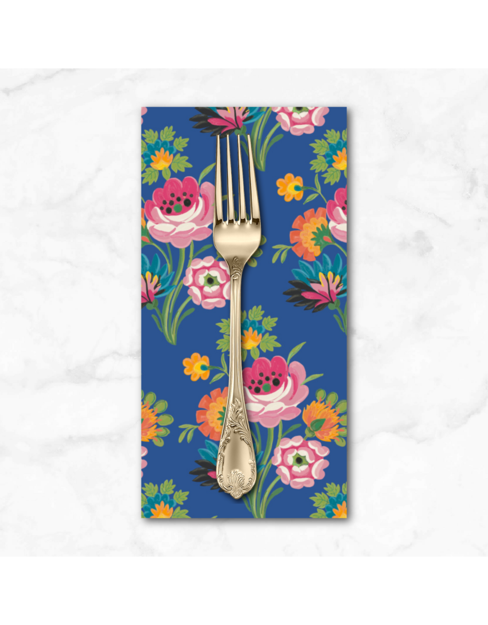 PD'S Free Spirit Collection Stannie & Lloyd, Spilled Tea in Delft, Dinner Napkin