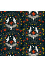 Cori Dantini Silent Night, Night Dreams in Midnight, Fabric Half-Yards