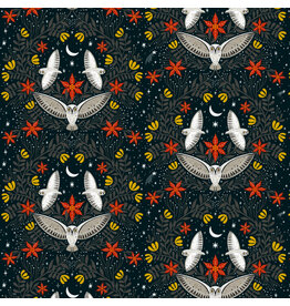 Cori Dantini Silent Night, Night Dreams in Midnight, Fabric Half-Yards