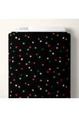 Cloud9 Fabrics Merry & Mod, Holiday Sparkle in Black Multi, Fabric Half-Yards
