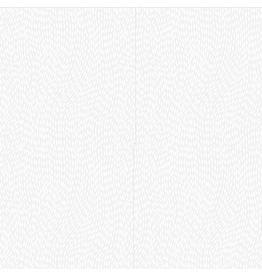 Figo Basically Black & White, White on White Beaded Wave, Fabric Half-Yards