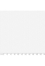 Figo Basically Black & White, White on White Blossom, Fabric Half-Yards