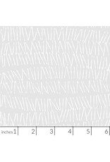Figo Basically Black & White, White on White Grass, Fabric Half-Yards