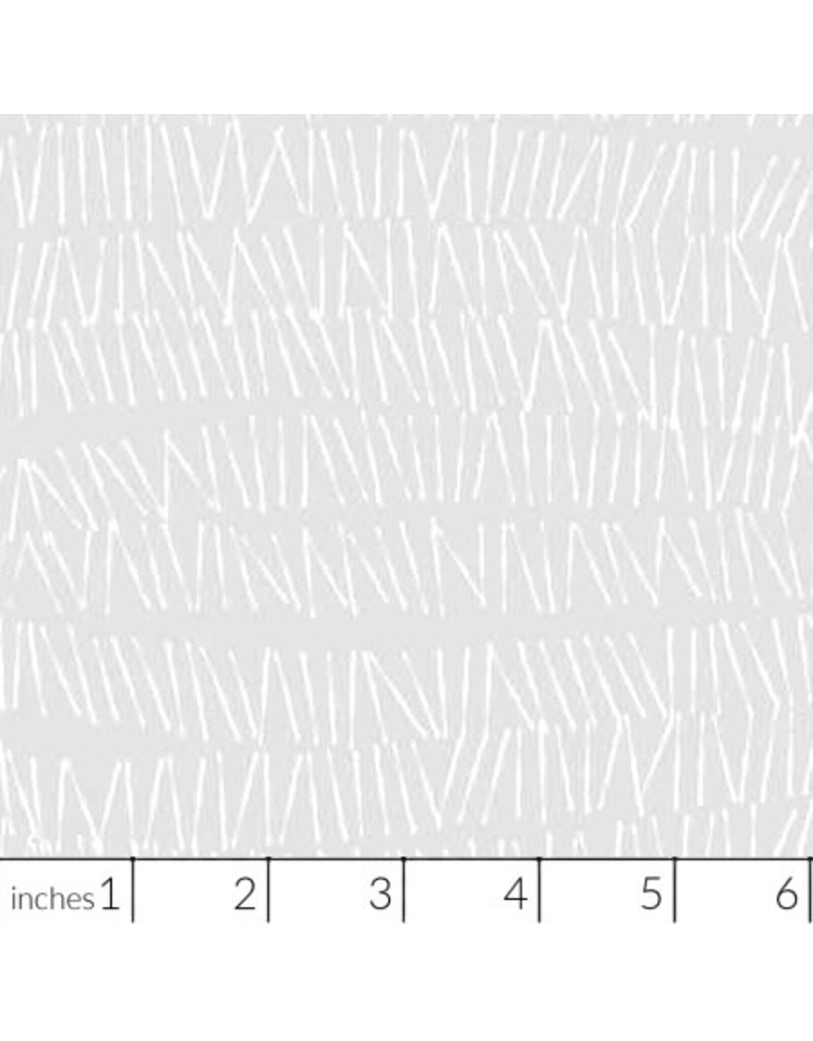 Figo Basically Black & White, White on White Grass, Fabric Half-Yards