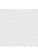 Figo Basically Black & White, White on White Grass, Fabric Half-Yards