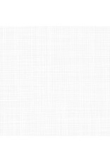 Figo Basically Black & White, White on White Woven, Fabric Half-Yards