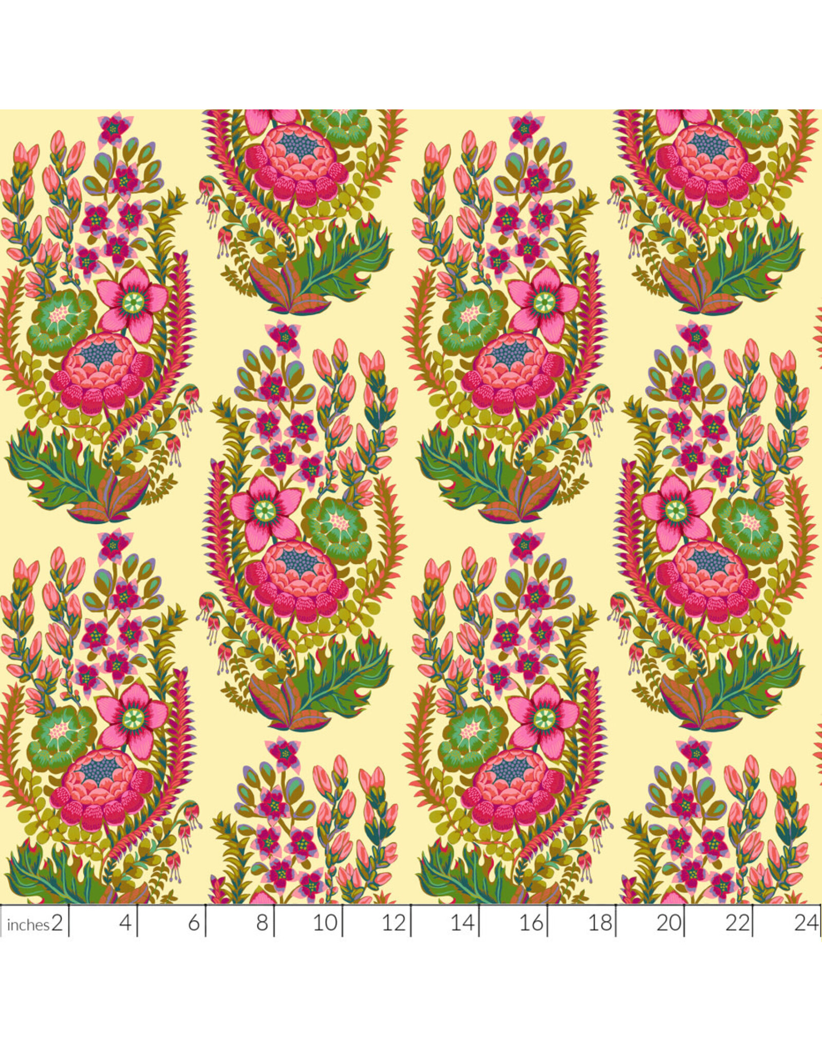 PD's Anna Maria Collection 108" Quilt Backs, Outstretched in Cream, Dinner Napkin
