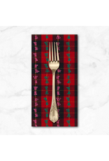 Christmas Collection Silver Lining, Presents in Portrait, Dinner Napkin