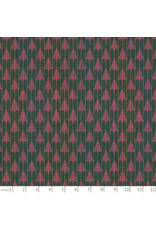 Christmas Collection Silver Lining, Tree Farm in Preppy, Dinner Napkin