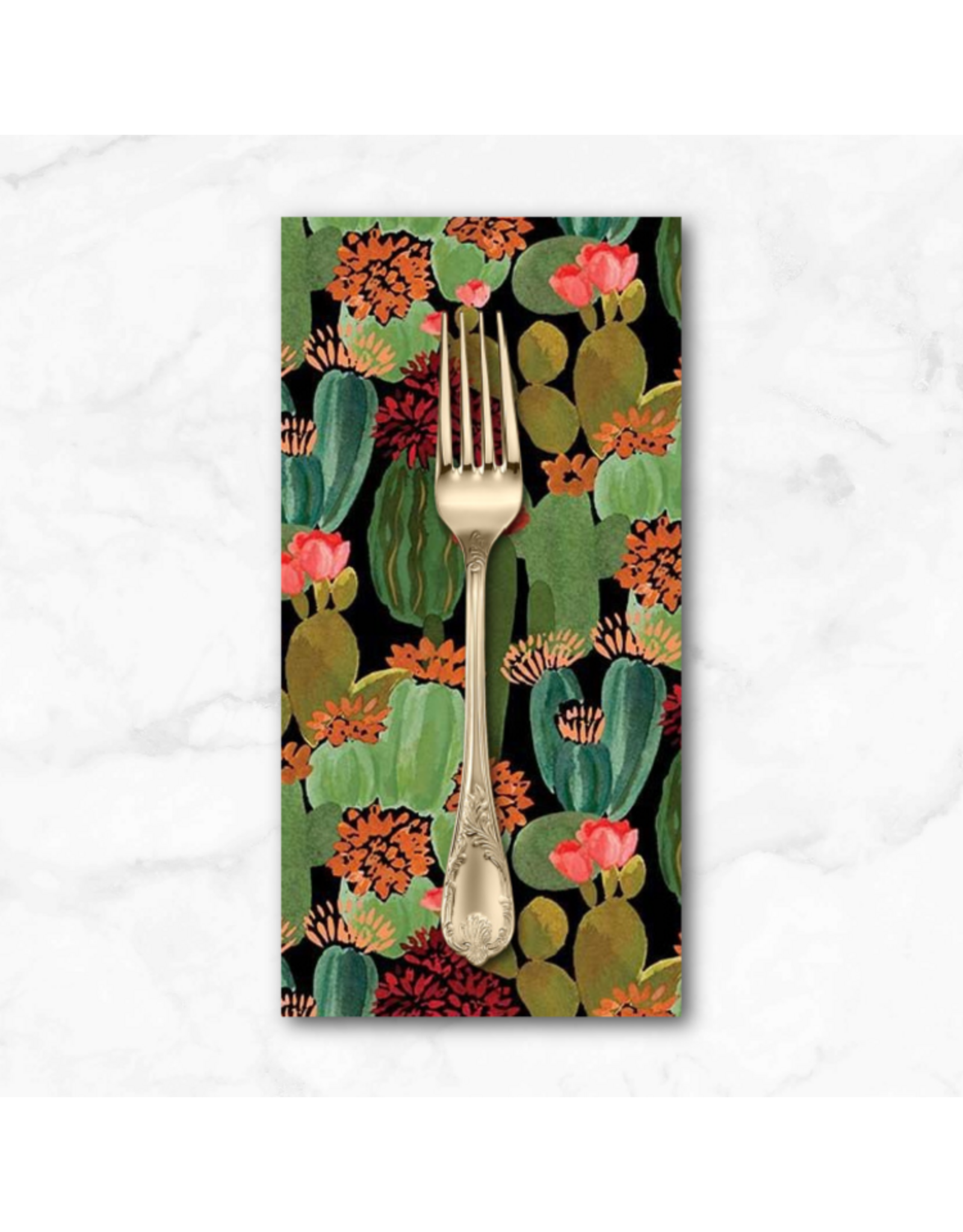 PD's Dear Stella Collection Wild & Free, Cactus Blooms in Multi, Dinner Napkin