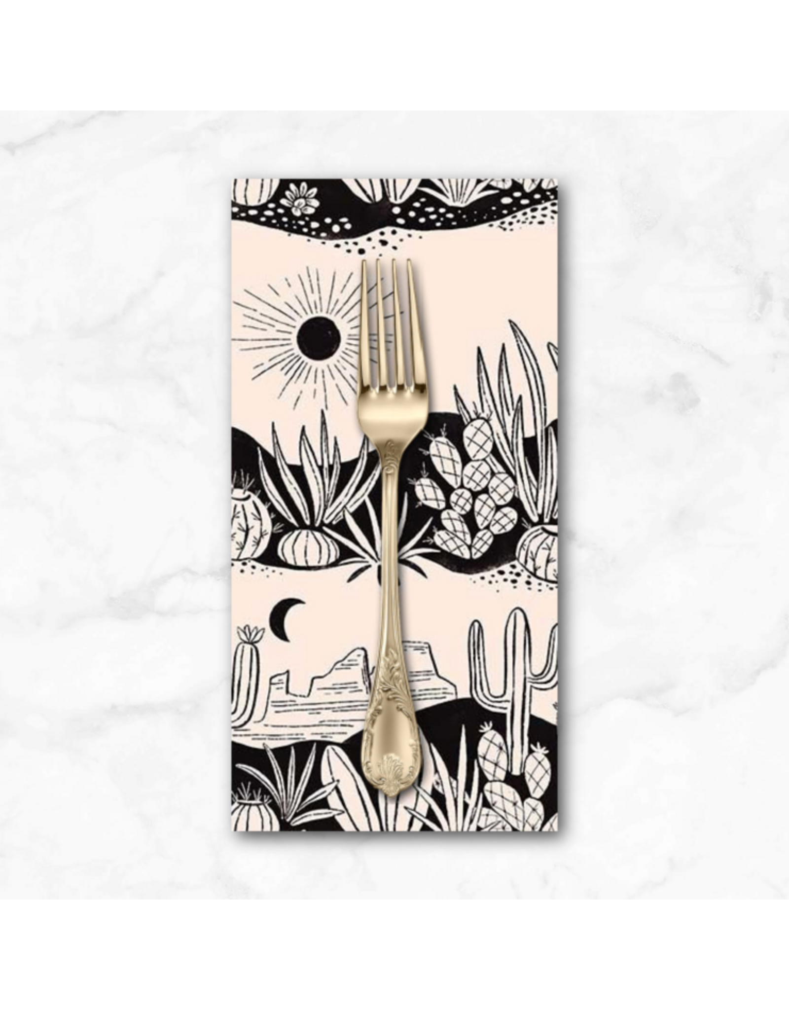 PD's Dear Stella Collection Wild & Free, Desert View in Dawn, Dinner Napkin