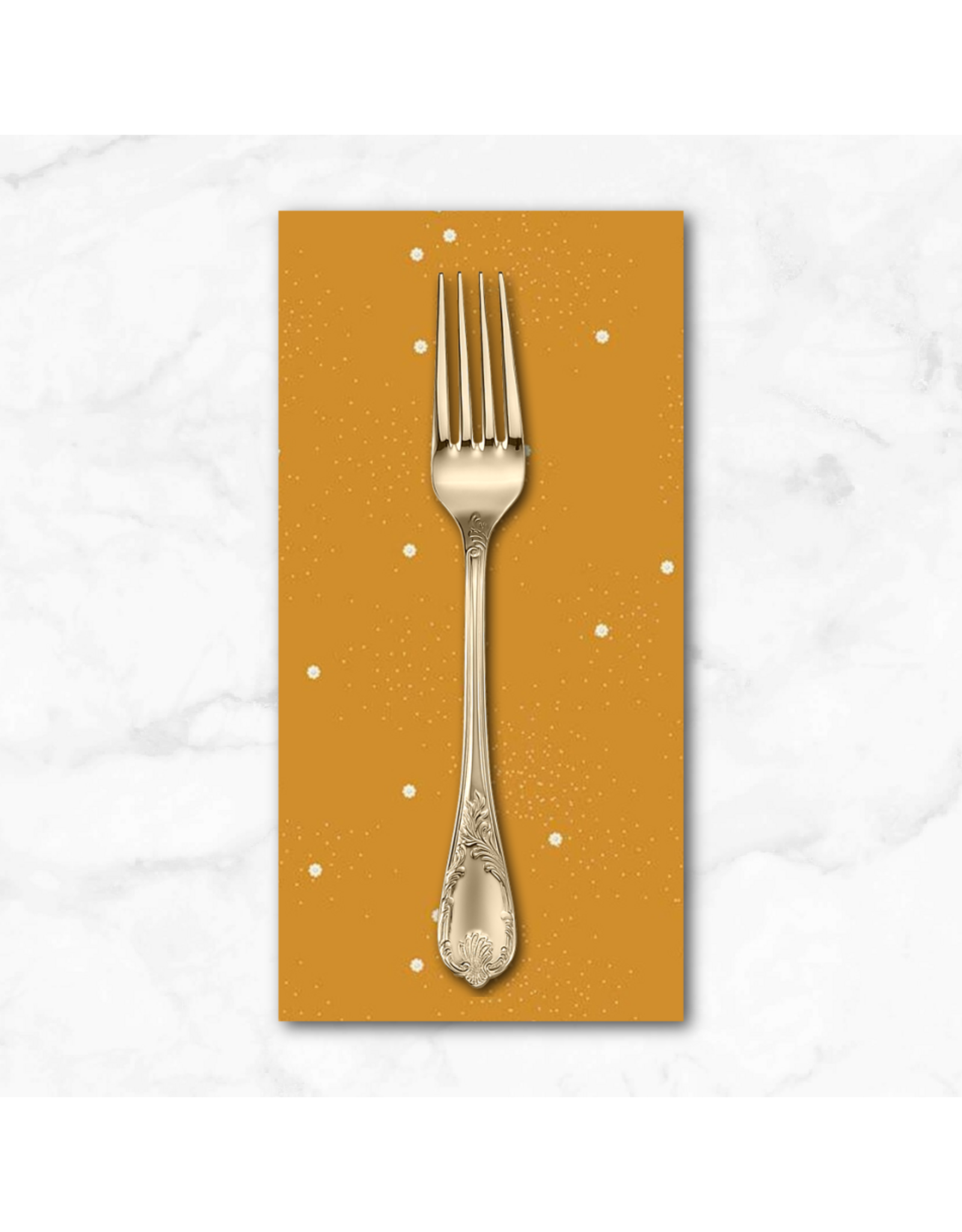 PD's Riley Blake Collection Dainty Daisy in Butterscotch, Dinner Napkin