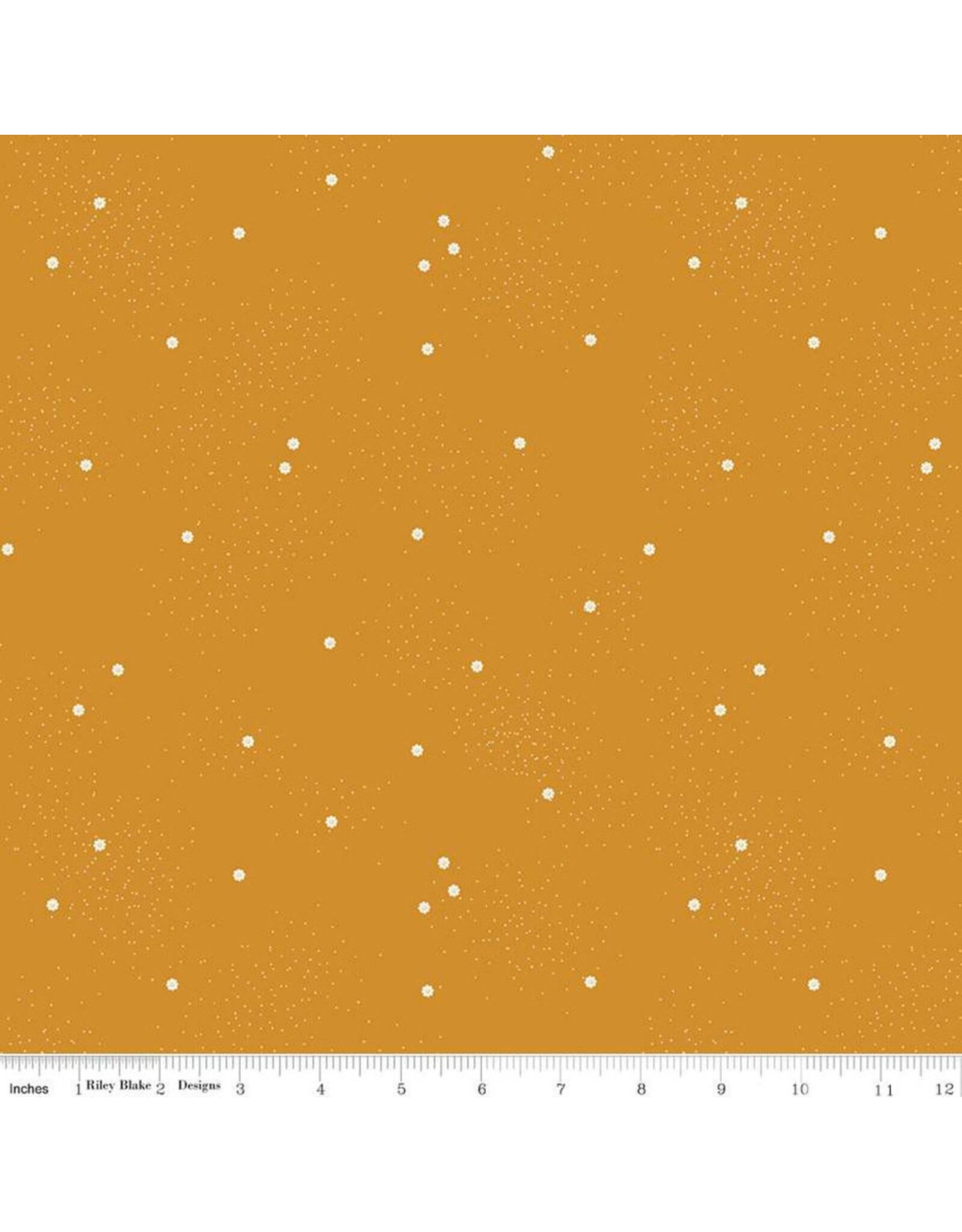 PD's Riley Blake Collection Dainty Daisy in Butterscotch, Dinner Napkin