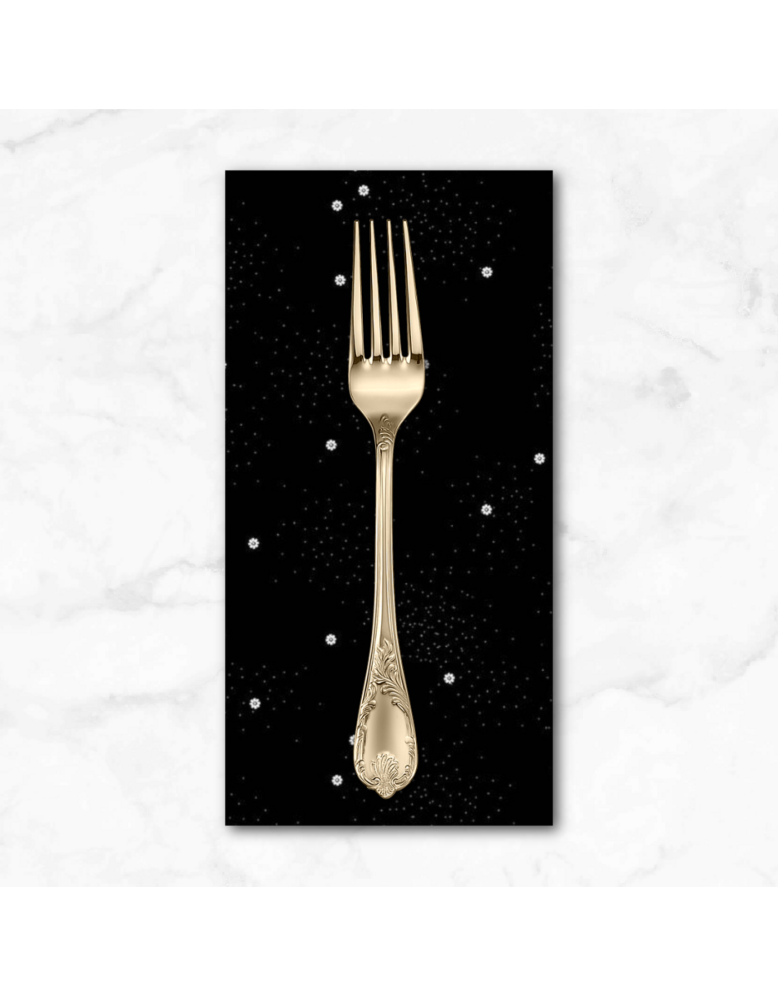 PD's Riley Blake Collection Dainty Daisy in Licorice, Dinner Napkin