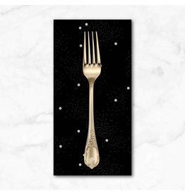 PD's Riley Blake Collection Dainty Daisy in Licorice, Dinner Napkin