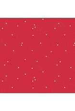 Riley Blake Fabrics Dainty Daisy in Riley Red,  Fabric Half-Yards