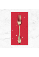 PD's Riley Blake Collection Dainty Daisy in Riley Red, Dinner Napkin