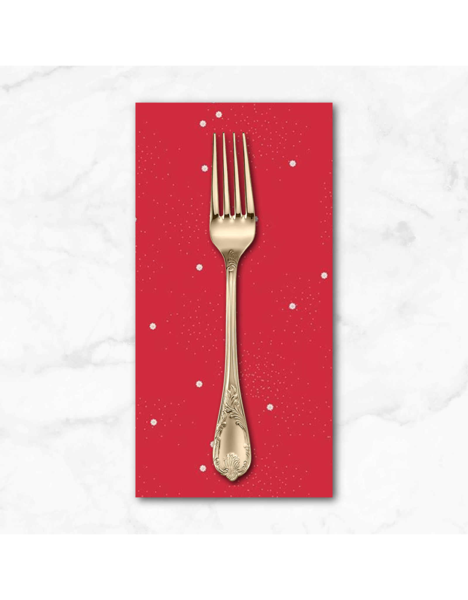 PD's Riley Blake Collection Dainty Daisy in Riley Red, Dinner Napkin