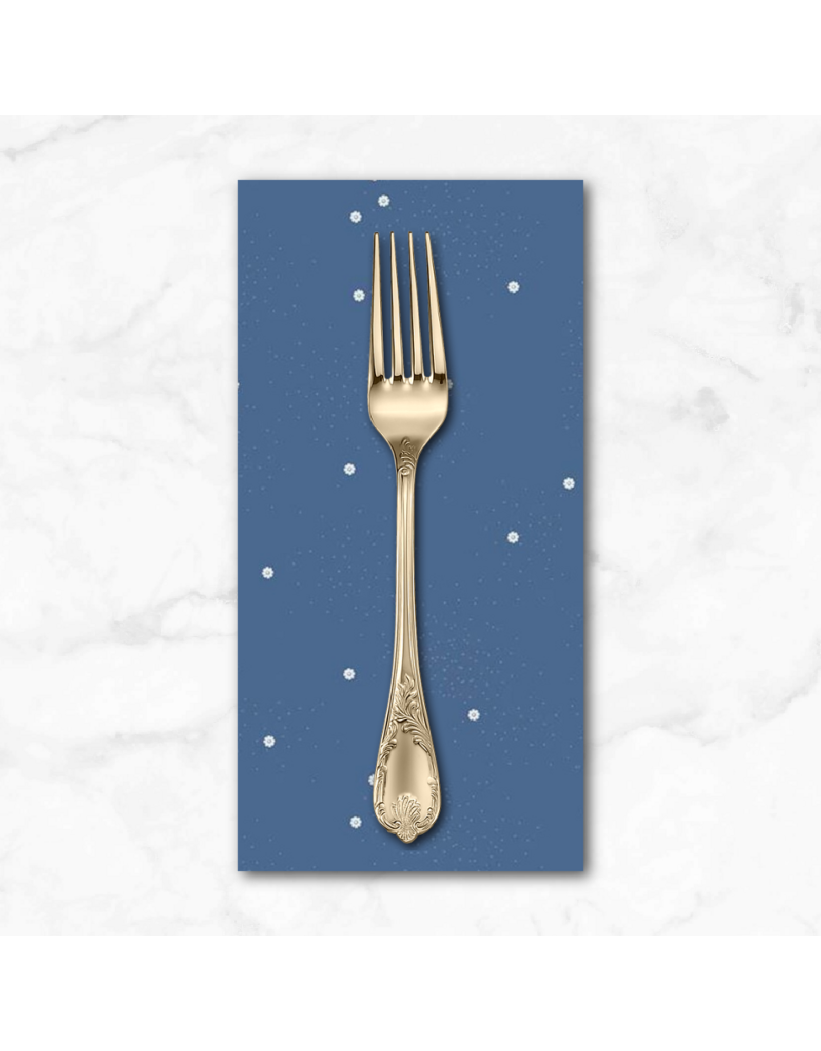 PD's Riley Blake Collection Dainty Daisy in Denim, Dinner Napkin