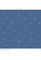 PD's Riley Blake Collection Dainty Daisy in Denim, Dinner Napkin