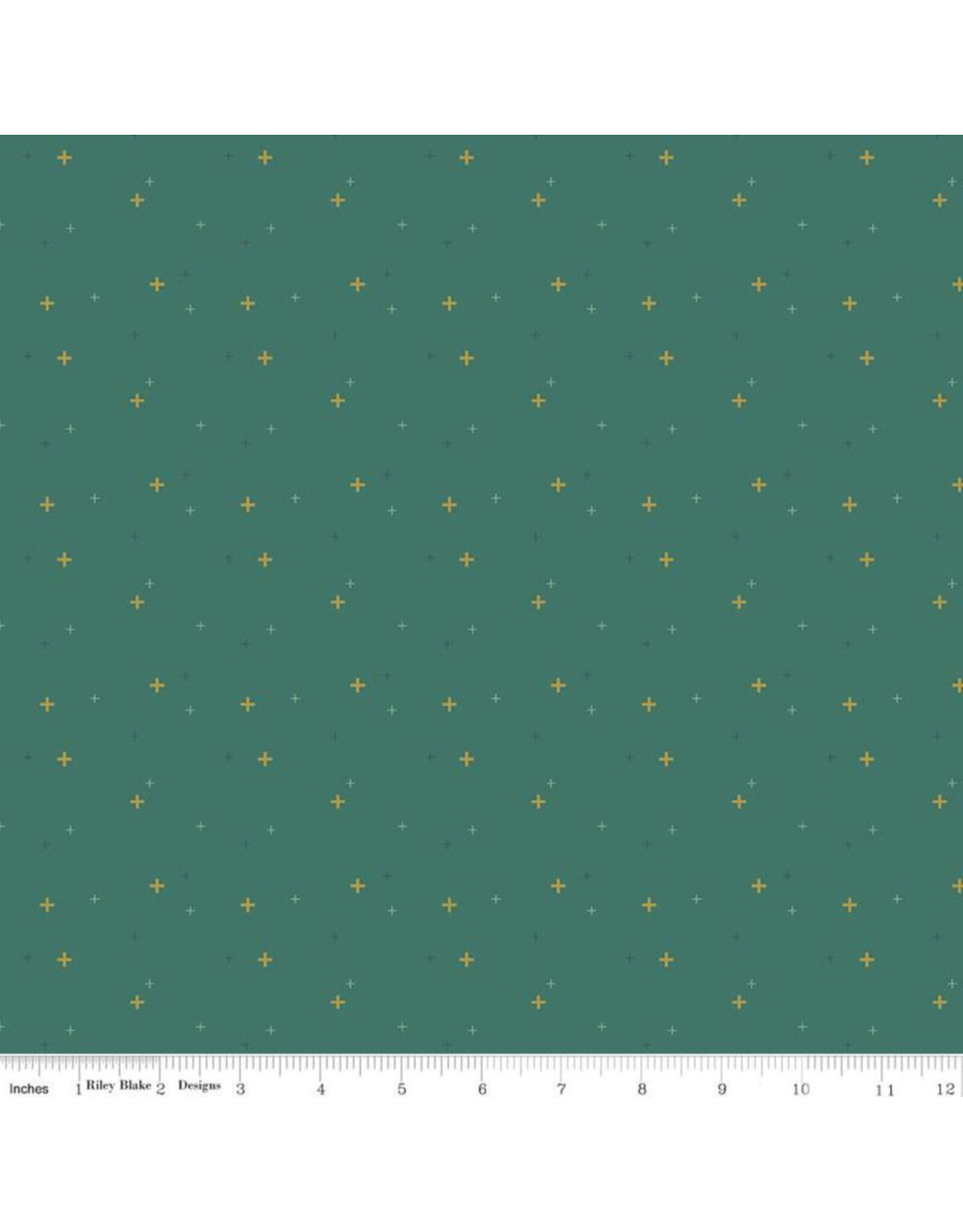 Riley Blake Fabrics Sparkler in Jade,  Fabric Half-Yards