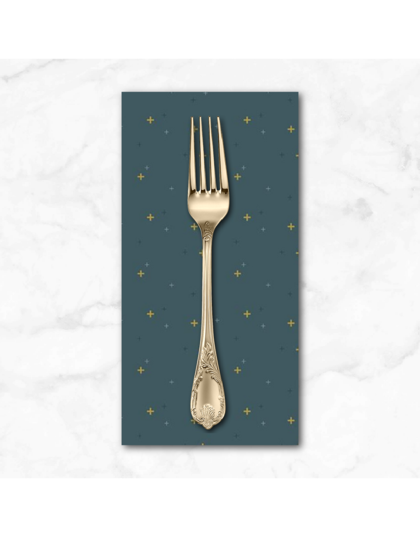 PD's Riley Blake Collection Sparkler in Mediterranean, Dinner Napkin
