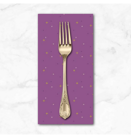 PD's Riley Blake Collection Sparkler in Orchid, Dinner Napkin